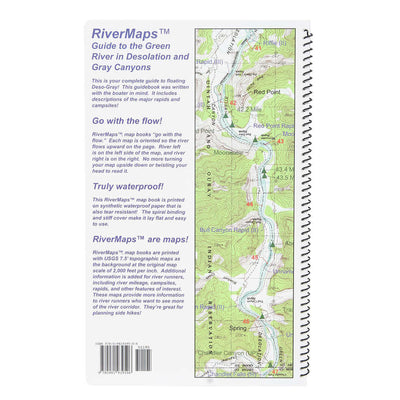 RiverMaps Guide to the Green River in Desolation and Gray Canyon