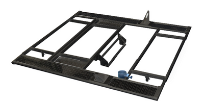 Recretec Deluxe Cargo Frame  w/walkways, adj foot bar &  cooler side trays, 82"L x 74"W