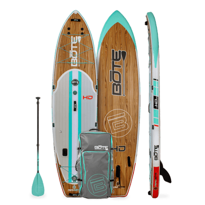 BOTE 11'6" HD Aero Inflatable Paddle Board - Classic Cypress