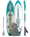 BOTE 11'6" HD Aero Inflatable Paddle Board - Bug Slinger Bonefish