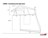 23Zero Walkabout 62 Roof-Top Tent with 2.0 LST Material